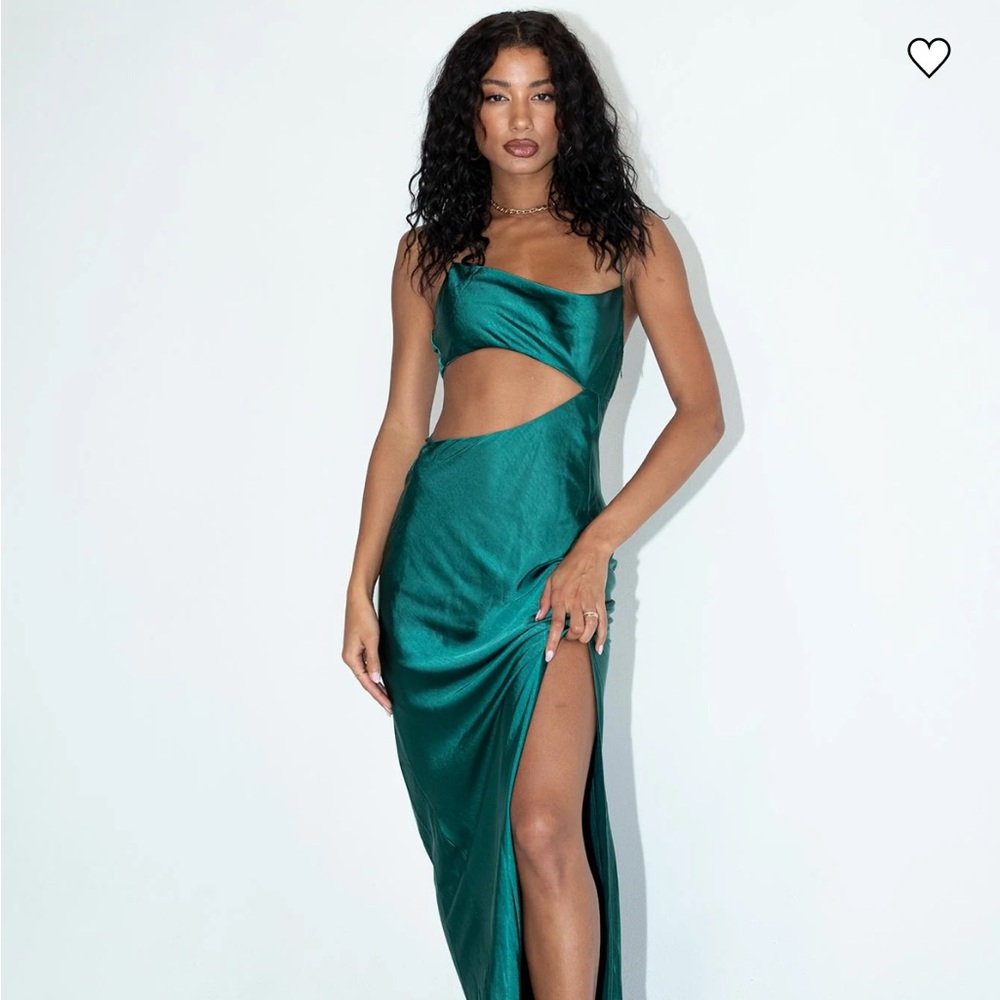 Princess Polly Archer Maxi Dress Green
